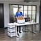 R-Kive Storage File, Letter/Legal, 12"x15"x10", 20/CT, White/Blue PK FEL0724314 - alternate 6
